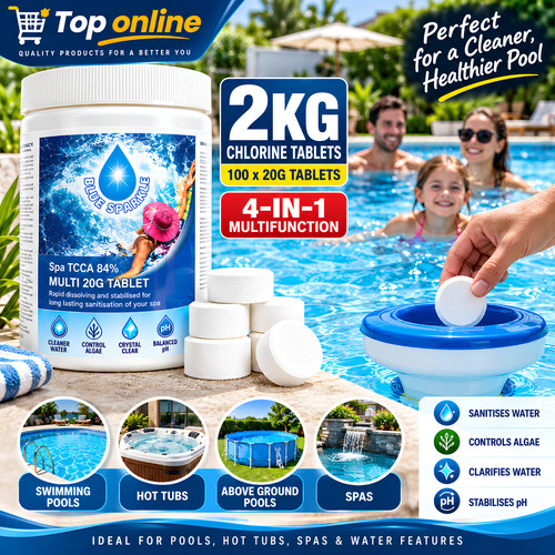 Pool chlorine tablet granule - chlorine,