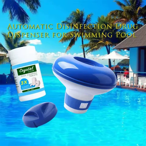 100 chlorine tablets floating - 100, +floating