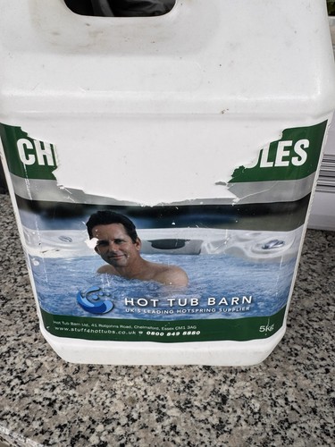 Hot tub chemicals - hot,