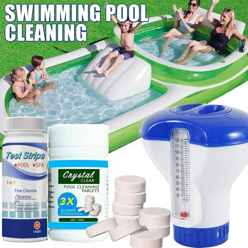 100 chlorine tablets floating - 100,