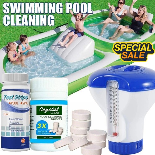 100 chlorine tablets floating - 100,