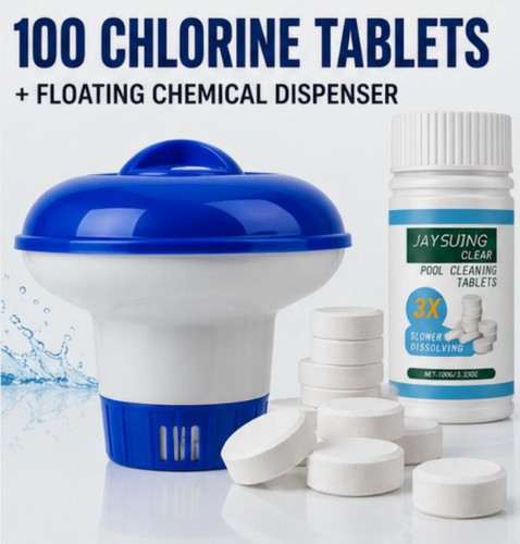 Pool chlorine tablet granule - chlorine,