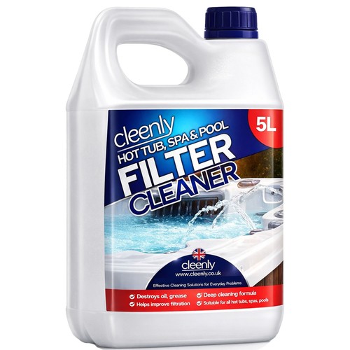 Cleenly hot tub cleaner - hot,