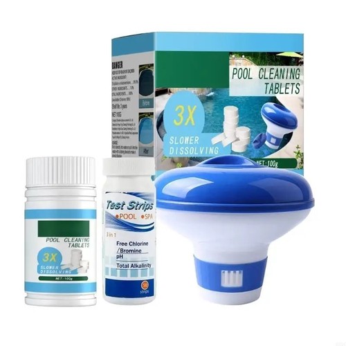 100 chlorine tablets floating - tablets, +floating